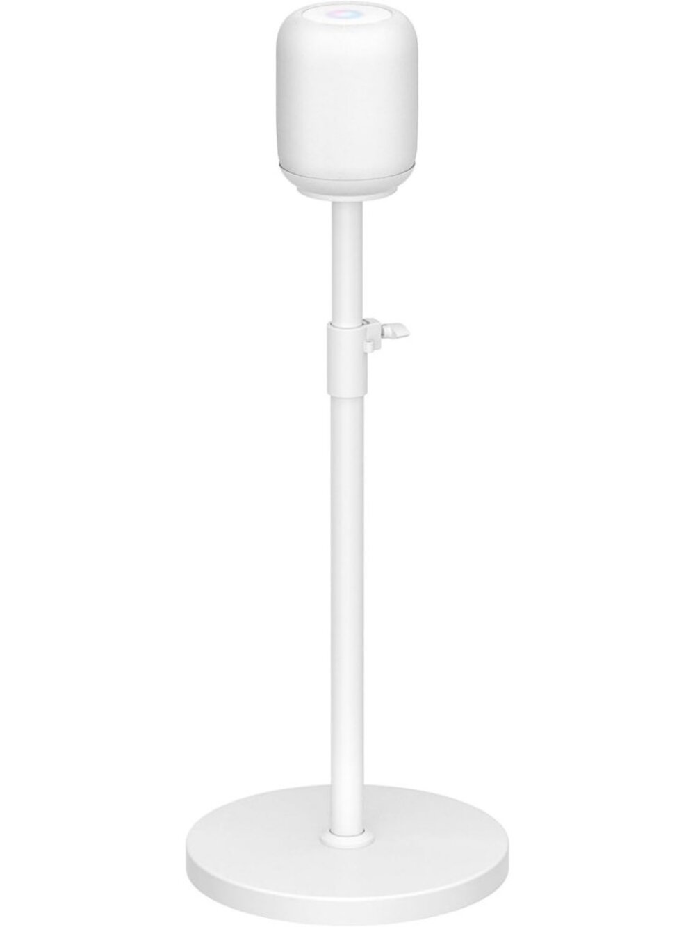 Height Adjustable Speaker Stand for HomePod - Heavy-Duty, Easy Install, Cable